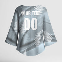 Custom Rugby New Zealand 2026 Kimono Sleeve Blouse The Fern Go Champions