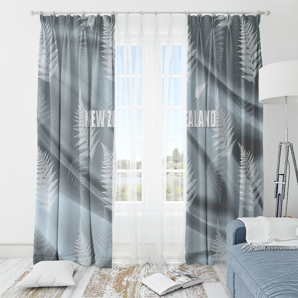 Rugby New Zealand 2026 Window Curtain The Fern Go Champions