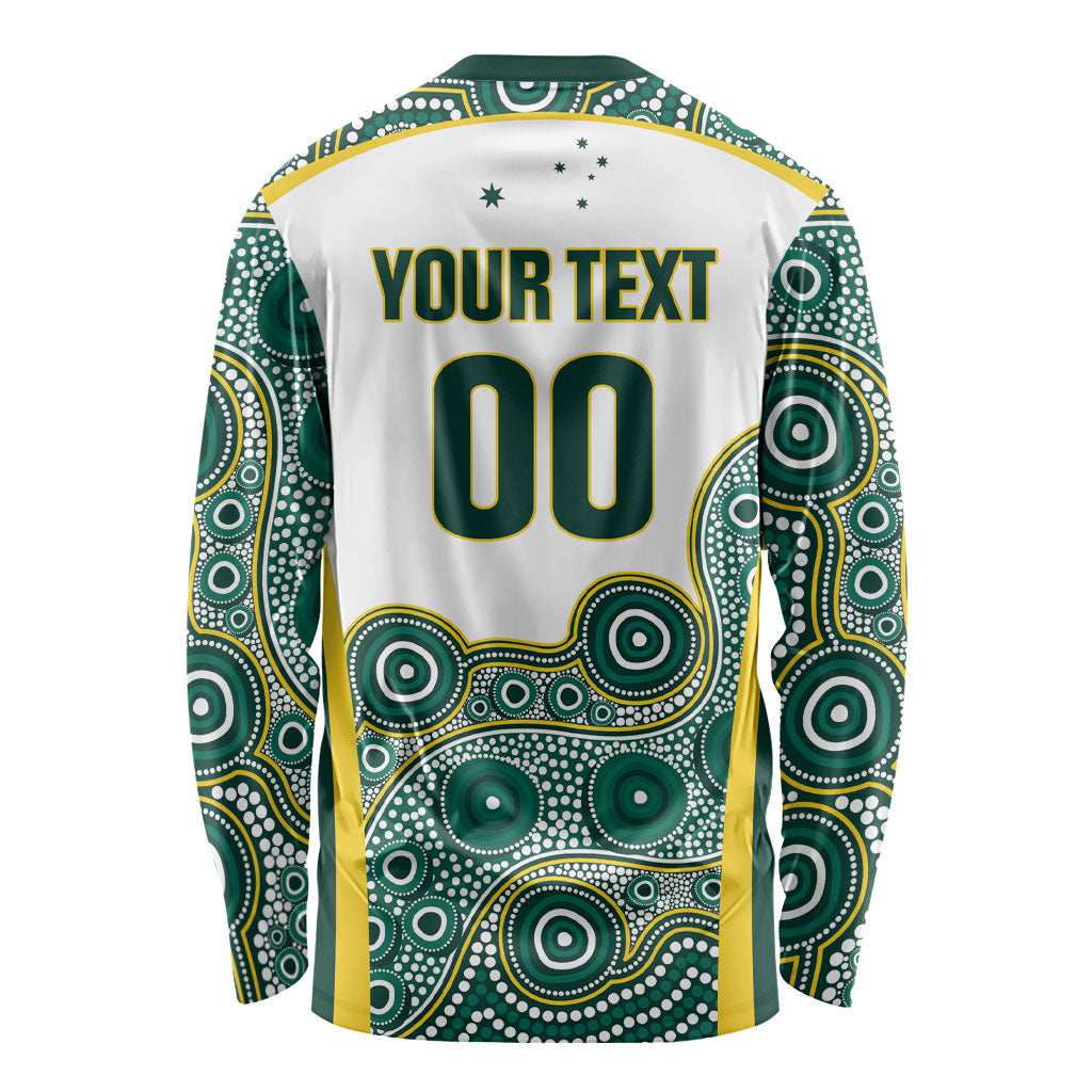 Custom Rugby Australia 2026 Long Sleeve Shirt Wallabies Go Champions