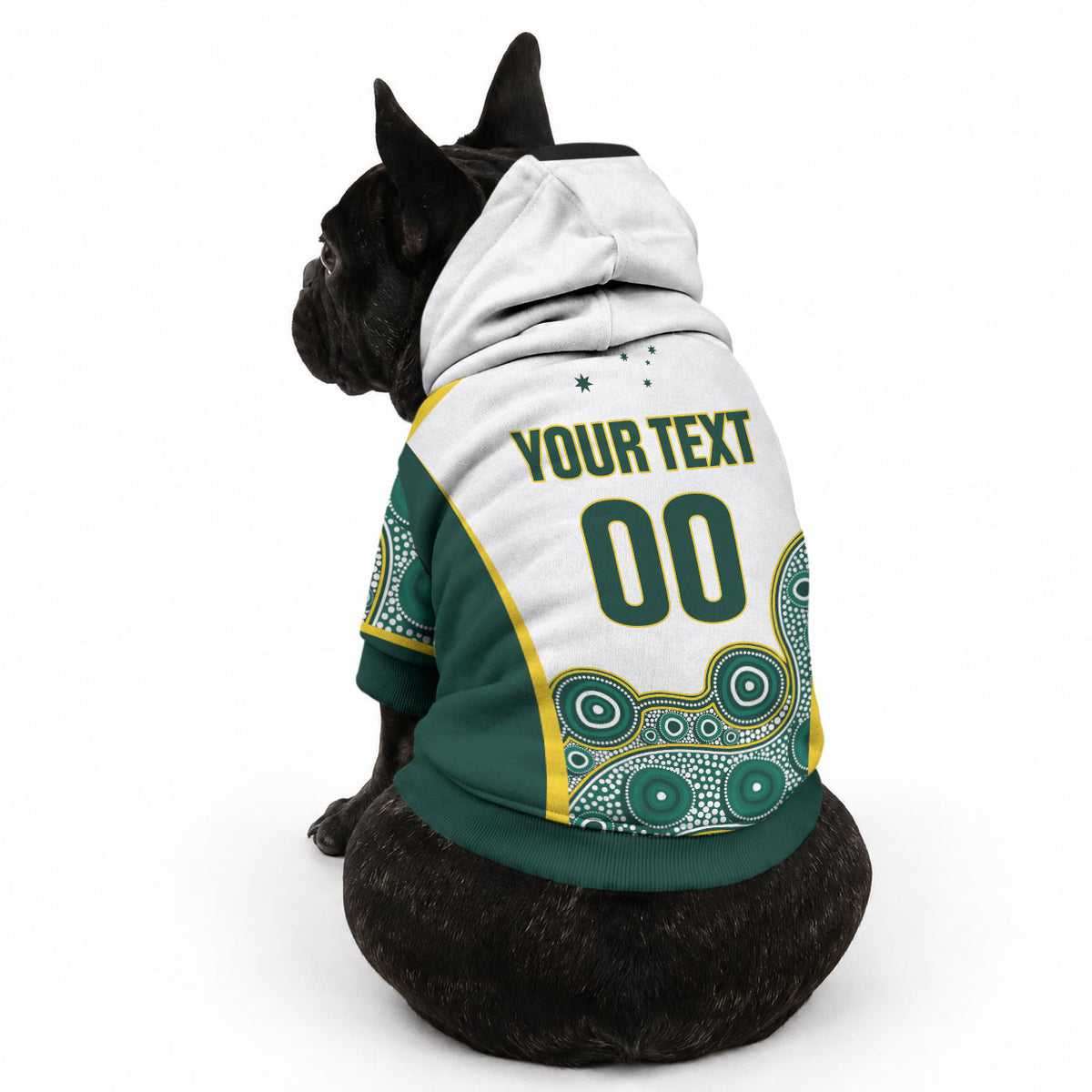 Rugby Australia 2026 Pet Hoodie Wallabies Go Champions