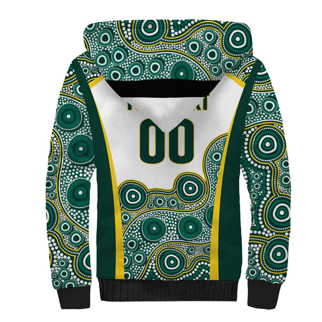 Custom Rugby Australia 2026 Sherpa Hoodie Wallabies Go Champions