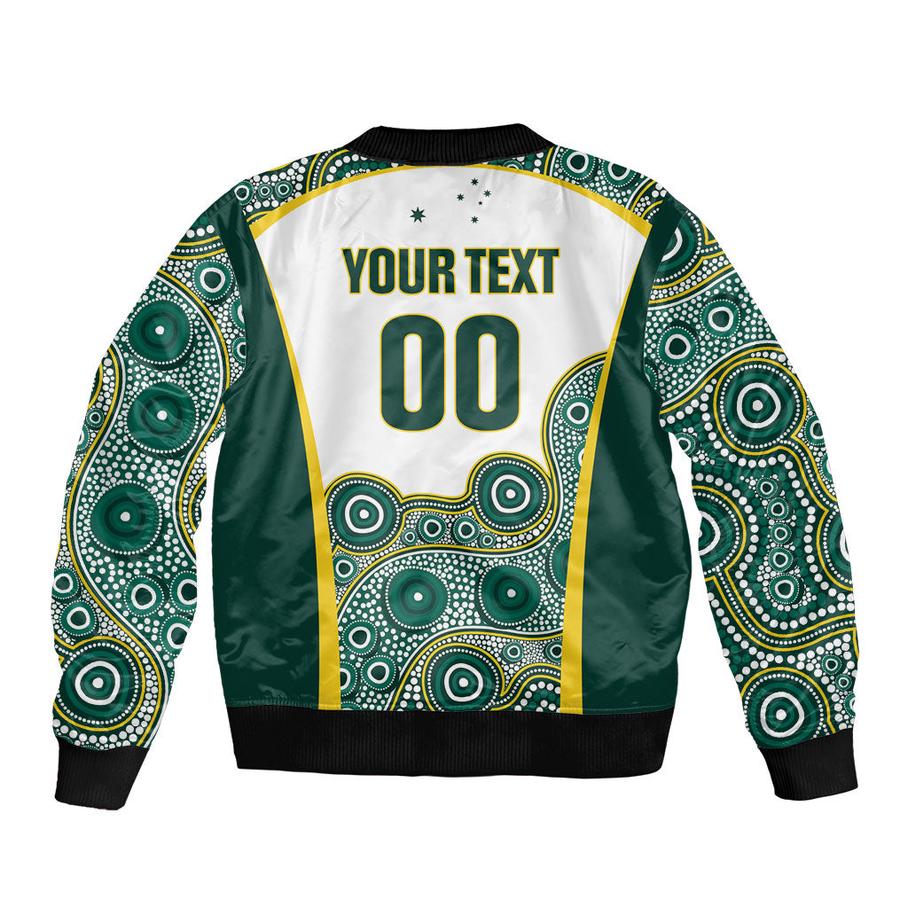 Custom Rugby Australia 2026 Sleeve Zip Bomber Jacket Wallabies Go Champions