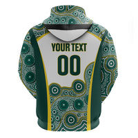 Custom Rugby Australia 2026 Zip Hoodie Wallabies Go Champions