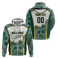 Custom Rugby Australia 2026 Zip Hoodie Wallabies Go Champions