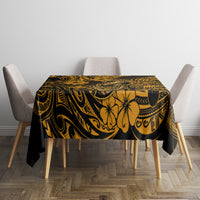 Hawaii Fish Hook Tablecloth Polynesian Pattern Gold Version LT01 - Polynesian Pride