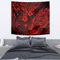 Hawaii Pineapple Tapestry Polynesian Pattern Red Version LT01 - Polynesian Pride