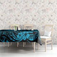 Hawaii Shaka Sign Tablecloth Polynesian Pattern Sky Blue Version LT01 - Polynesian Pride