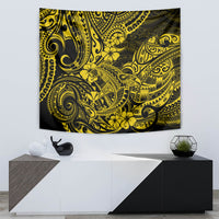 Hawaii Shark Tapestry Polynesian Pattern Yellow Version LT01 - Polynesian Pride