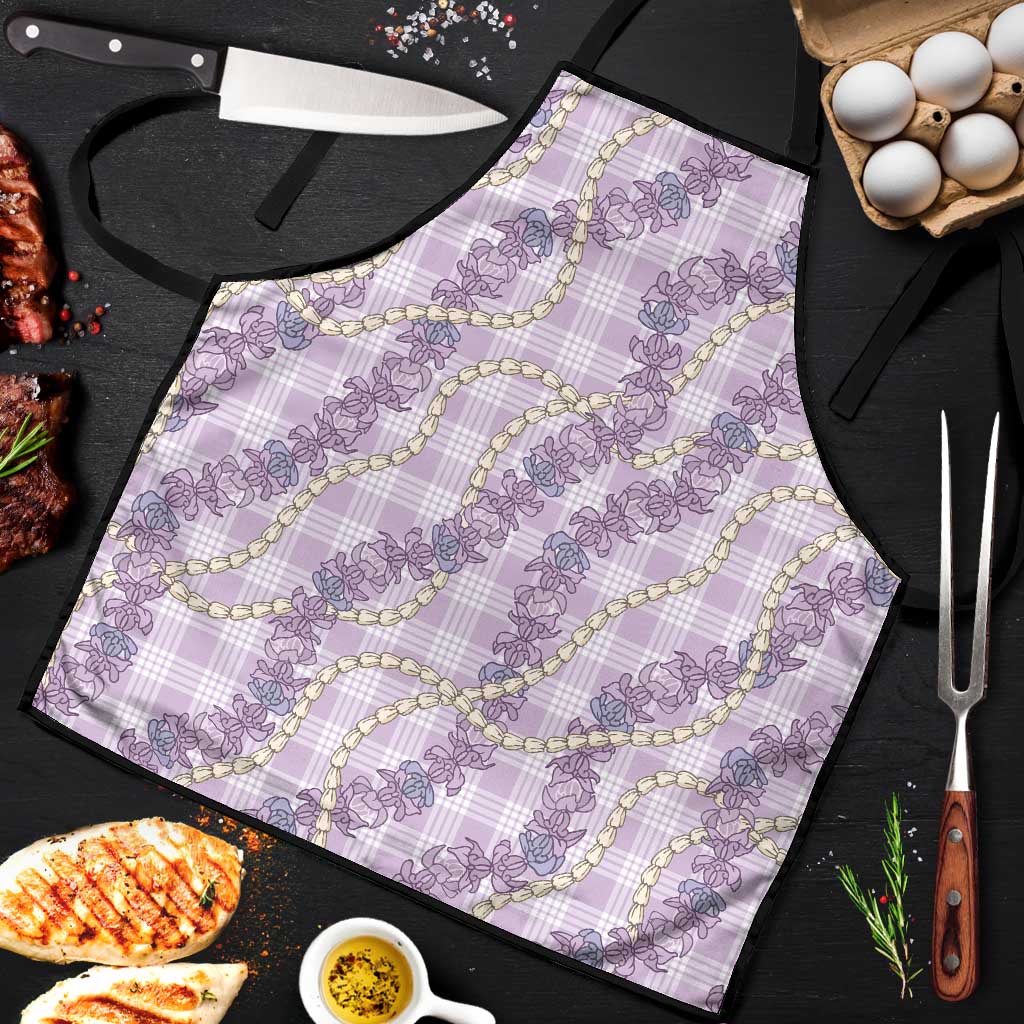 Pua Kalaunu Lei Apron Palaka Pattern
