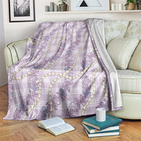 Pua Kalaunu Lei Blanket Palaka Pattern