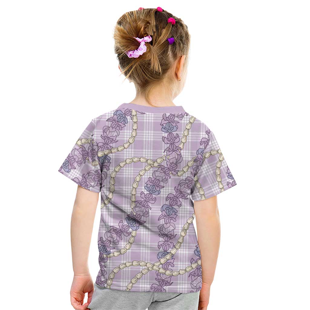 Pua Kalaunu Lei Kid T Shirt Palaka Pattern