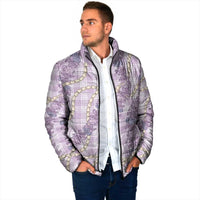 Pua Kalaunu Lei Padded Jacket Palaka Pattern