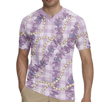 Pua Kalaunu Lei Rugby Jersey Palaka Pattern