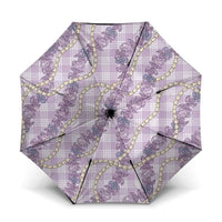 Pua Kalaunu Lei Umbrella Palaka Pattern