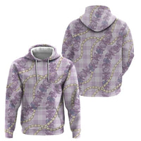 Pua Kalaunu Lei Zip Hoodie Palaka Pattern
