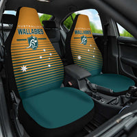 Rugby Australia Car Seat Cover Junior Wallabies Go Champions LT01 One Size Yellow - Polynesian Pride