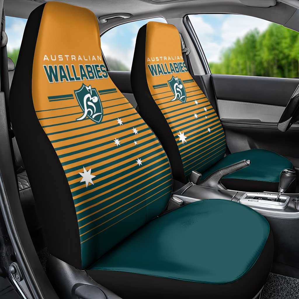 Rugby Australia Car Seat Cover Junior Wallabies Go Champions LT01 - Polynesian Pride