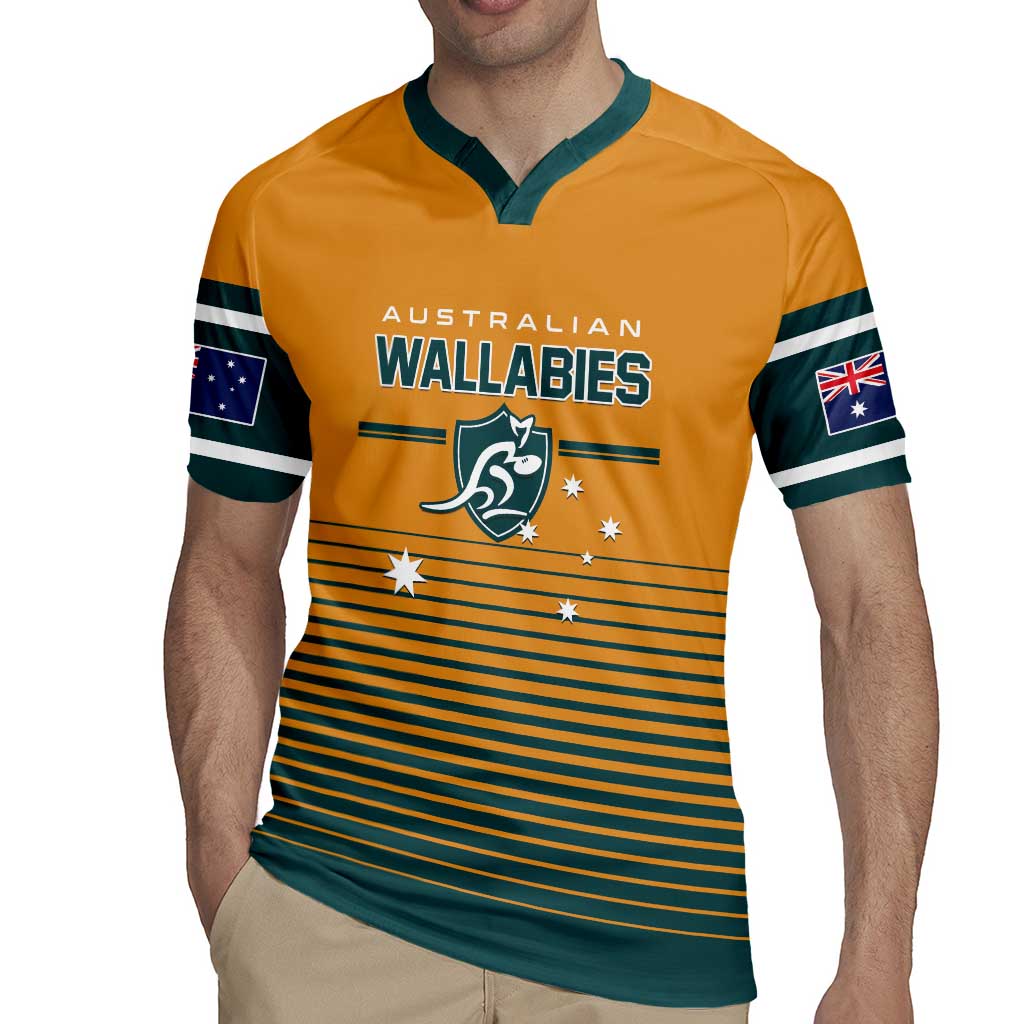 Custom Rugby Australia Rugby Jersey Junior Wallabies Go Champions
