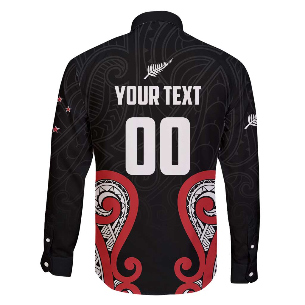 Custom Rugby New Zealand Family Matching Tank Maxi Dress and Hawaiian Shirt Baby Black Go Champions