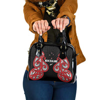 Rugby New Zealand Shoulder Handbag Baby Black Go Champions