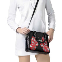 Rugby New Zealand Shoulder Handbag Baby Black Go Champions