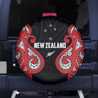 Rugby New Zealand Spare Tire Cover Baby Black Go Champions LT01 No hole Black - Polynesian Pride