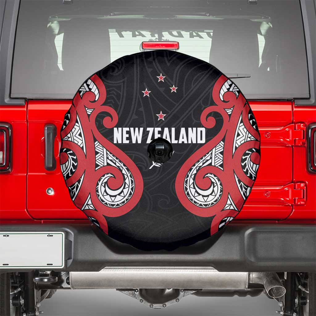 Rugby New Zealand Spare Tire Cover Baby Black Go Champions LT01 - Polynesian Pride