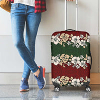 Hawaiian Hibiscus Christmas Color Luggage Cover Unique LT01 - Polynesian Pride