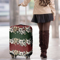 Hawaiian Hibiscus Christmas Color Luggage Cover Unique LT01 - Polynesian Pride