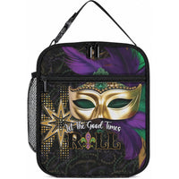 Let The Good Times Roll Mardi Gras Lunch Bag Special Version LT01 10.2 × 8.3 × 4.3 inch Colorful - Polynesian Pride