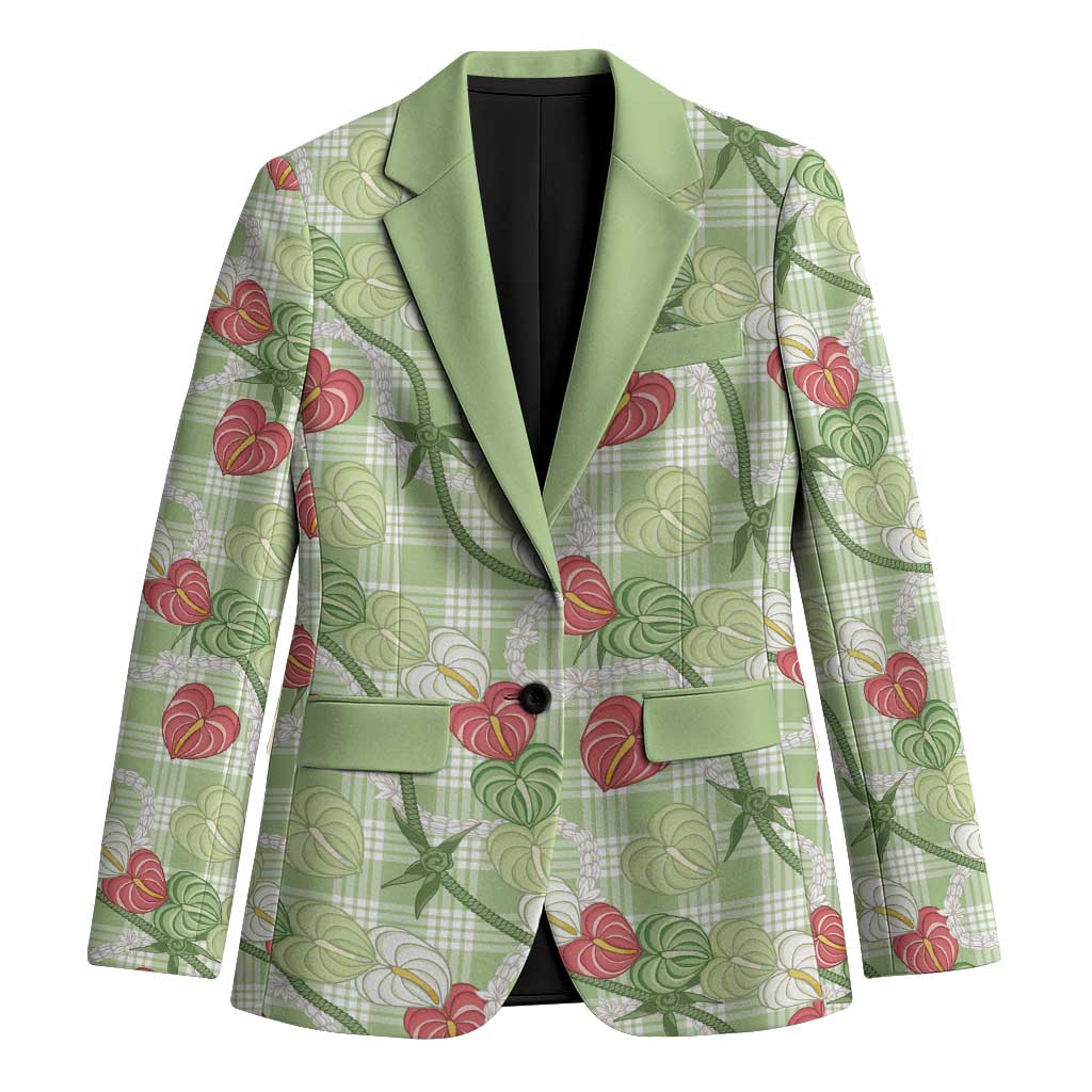Anthurium Pikake Ti Leaf Palaka Blazer Green Version
