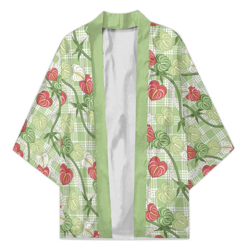 Anthurium Pikake Ti Leaf Palaka Kimono Green Version