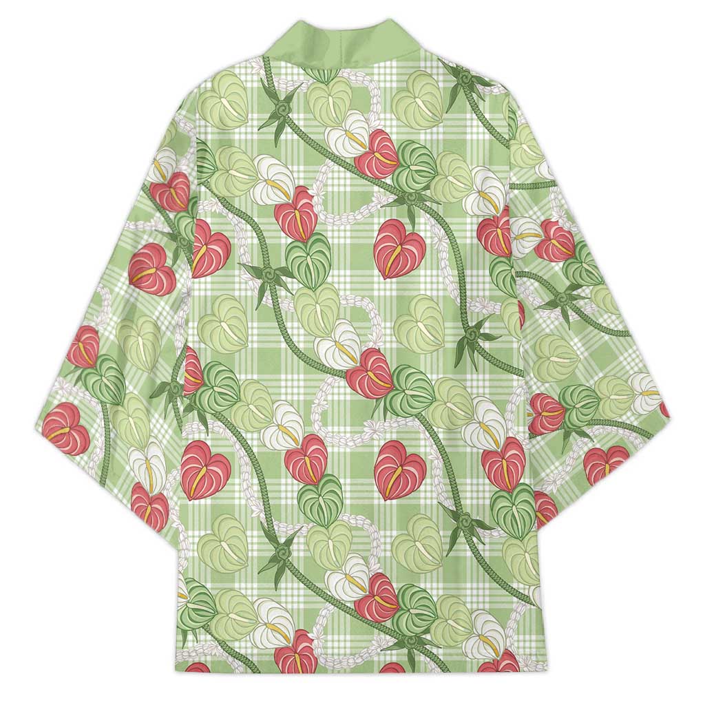 Anthurium Pikake Ti Leaf Palaka Kimono Green Version