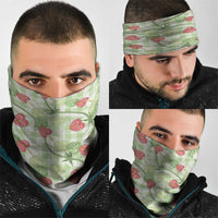 Anthurium Pikake Ti Leaf Palaka Neck Gaiter Green Version
