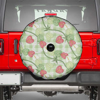 Anthurium Pikake Ti Leaf Palaka Spare Tire Cover Green Version