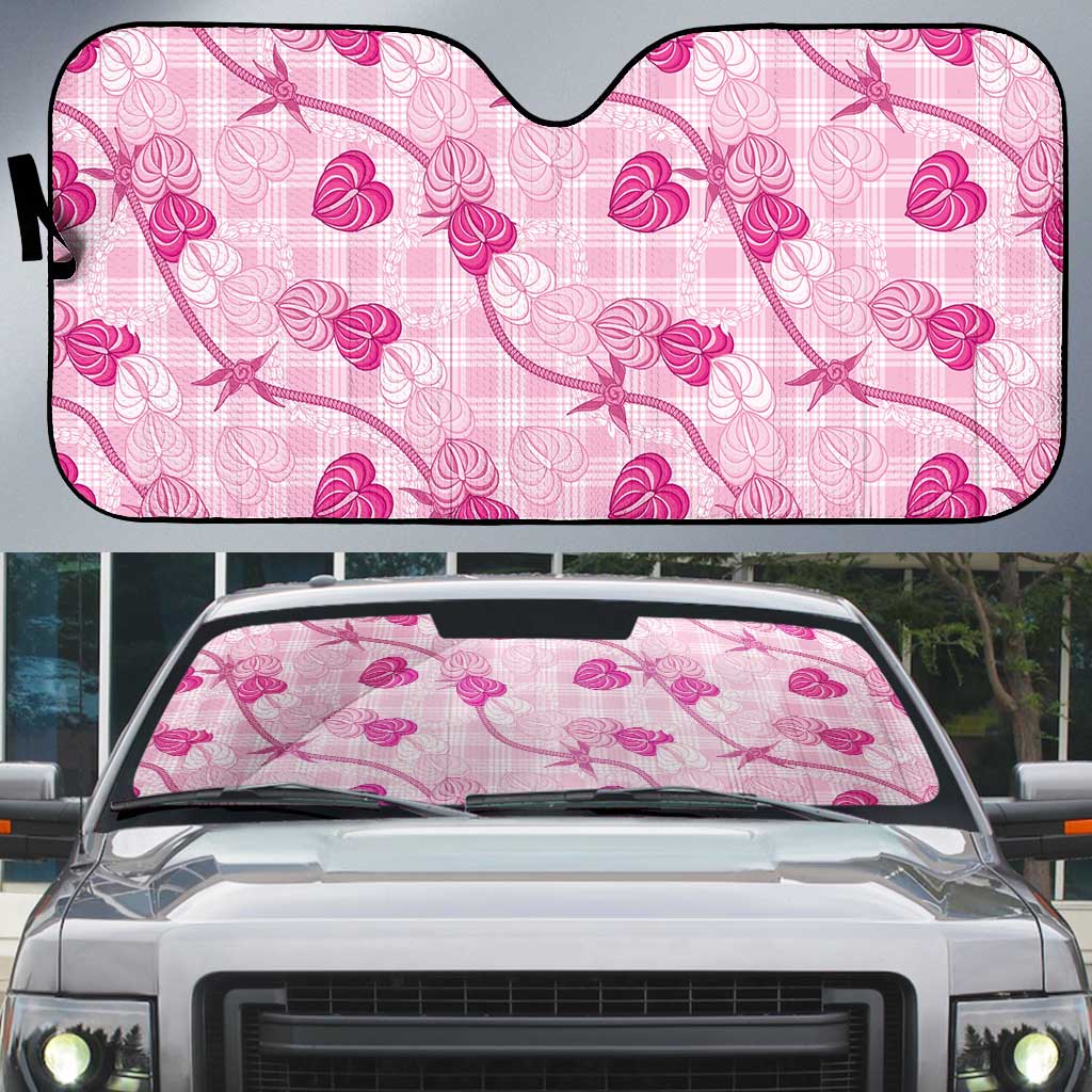 Anthurium Pikake Ti Leaf Palaka Auto Sun Shade Pink Version