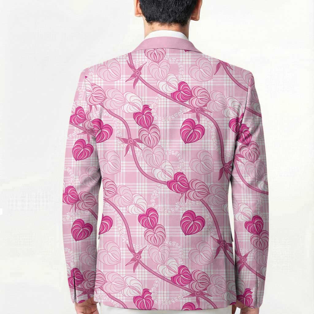 Anthurium Pikake Ti Leaf Palaka Blazer Pink Version