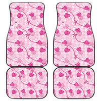 Anthurium Pikake Ti Leaf Palaka Car Mats Pink Version