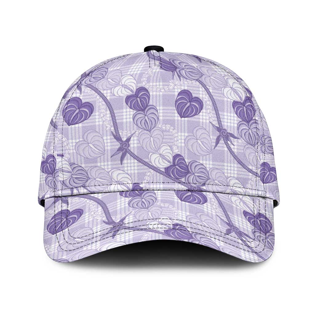 Anthurium Pikake Ti Leaf Palaka Classic Cap Purple Version