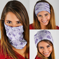 Anthurium Pikake Ti Leaf Palaka Neck Gaiter Purple Version