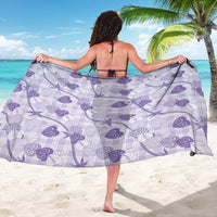 Anthurium Pikake Ti Leaf Palaka Sarong Purple Version