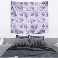 Anthurium Pikake Ti Leaf Palaka Tapestry Purple Version