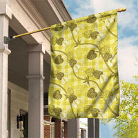 Anthurium Pikake Ti Leaf Palaka Garden Flag Yellow Version