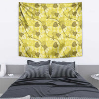 Anthurium Pikake Ti Leaf Palaka Tapestry Yellow Version