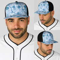 Anthurium Pikake Ti Leaf Palaka Baseball Net Cap Blue Version