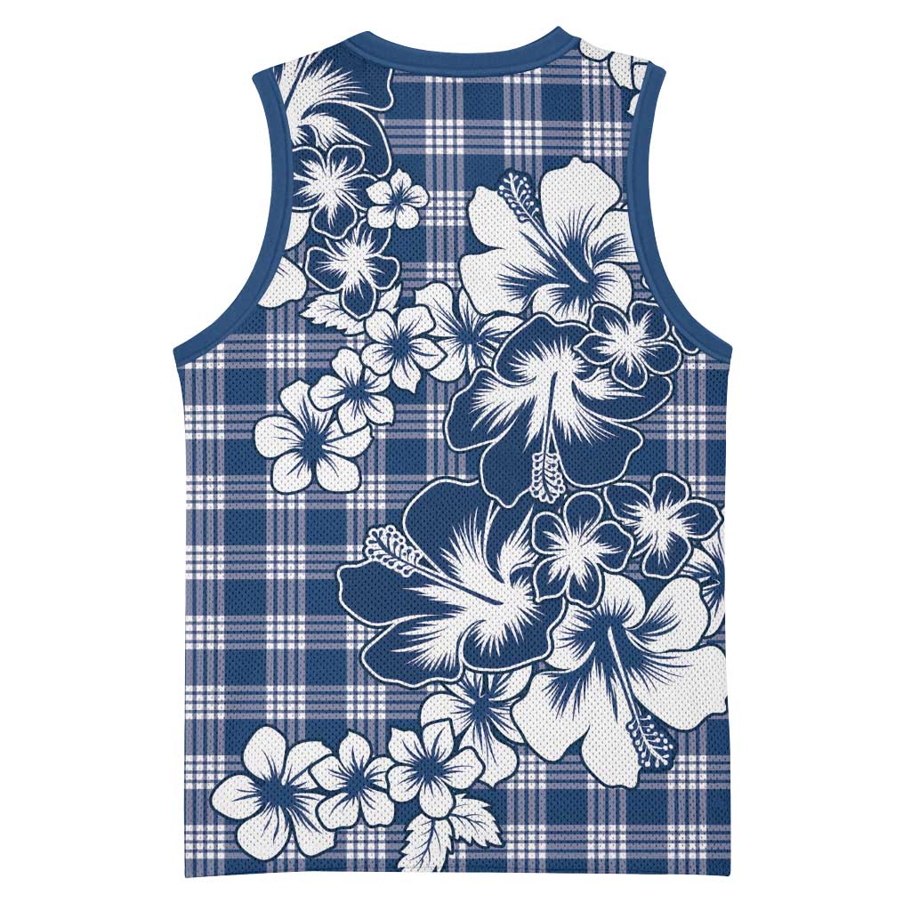 Hibiscus Pakala Cobalt Blue Royal Basketball Jersey Tropical Floral Stylized LT01 - Polynesian Pride