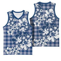 Hibiscus Pakala Cobalt Blue Royal Basketball Jersey Tropical Floral Stylized LT01 - Polynesian Pride