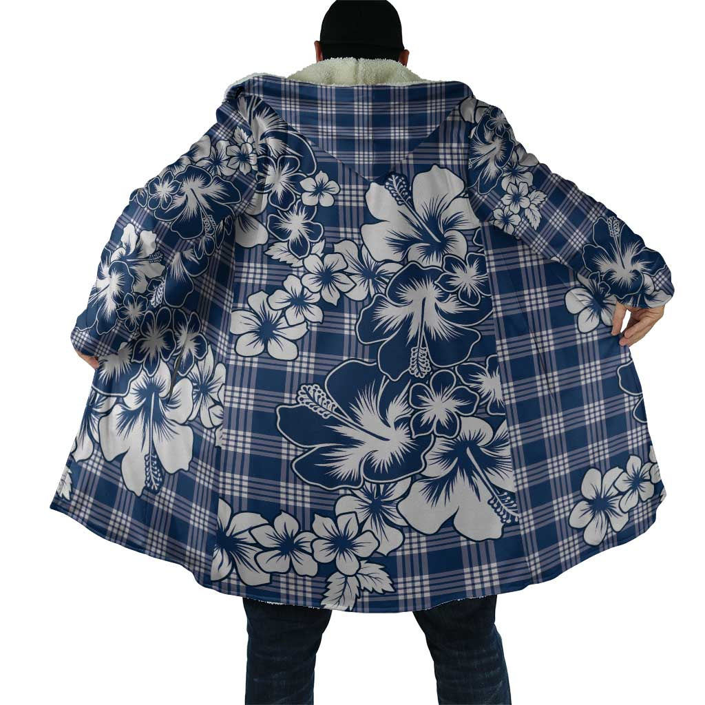 Hibiscus Pakala Cobalt Blue Royal Cloak Tropical Floral Stylized LT01 - Polynesian Pride