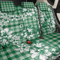 Hibiscus Pakala Emerald Green Back Car Seat Cover Tropical Floral Stylized LT01 - Polynesian Pride