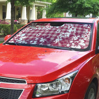 Hibiscus Pakala Royal Magenta Auto Sun Shade Tropical Floral Stylized LT01 - Polynesian Pride